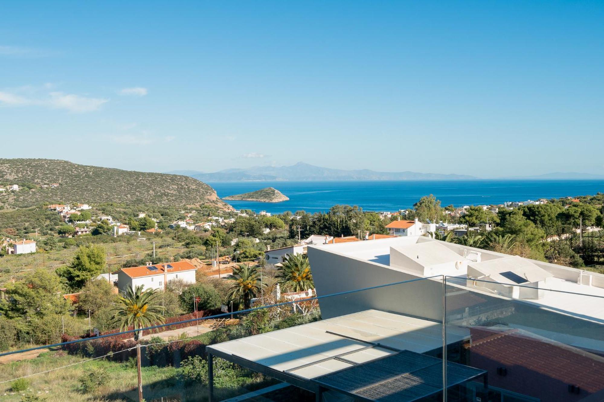 Villa Orama Pórto Ráfti Exteriör bild