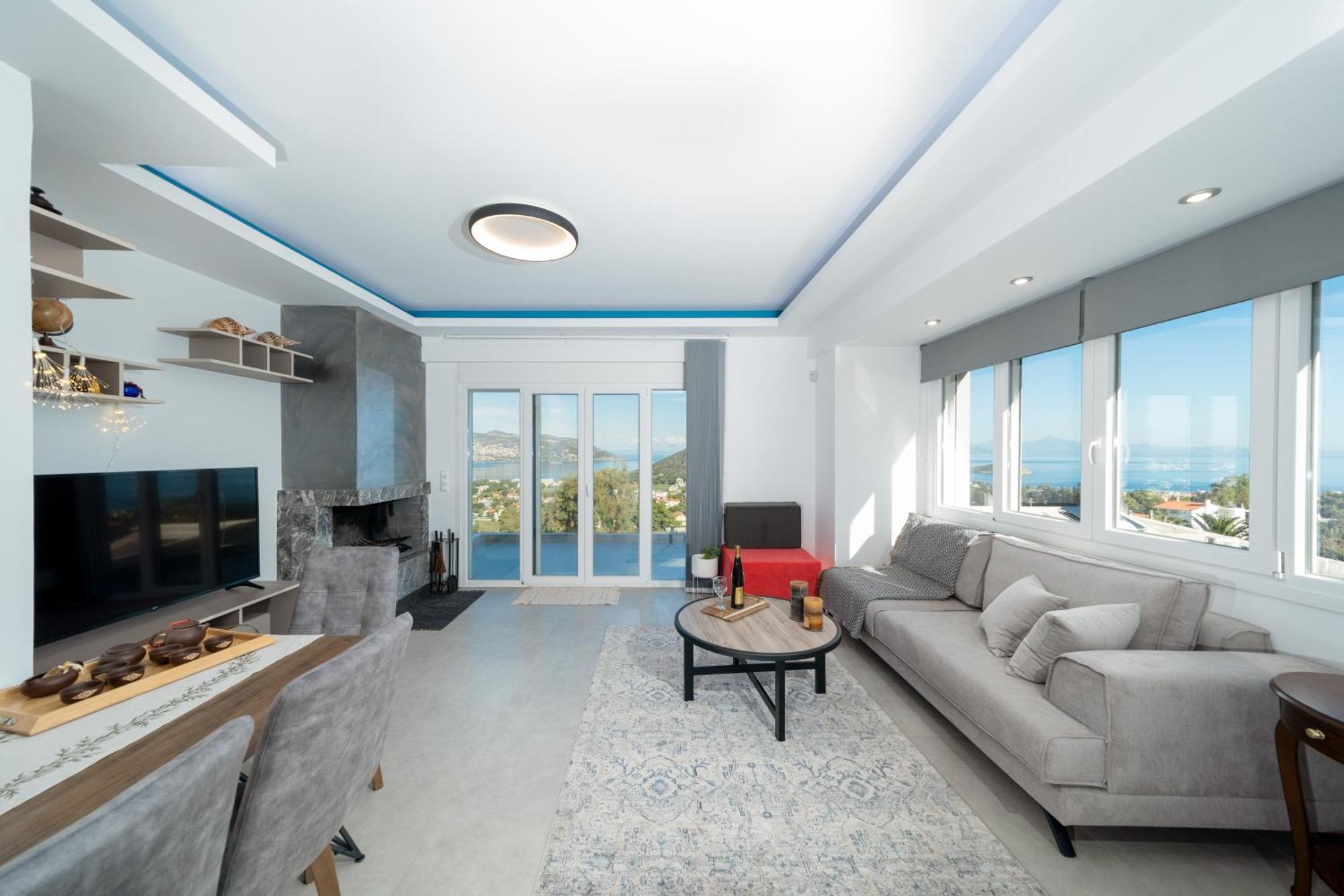 Villa Orama Pórto Ráfti Exteriör bild